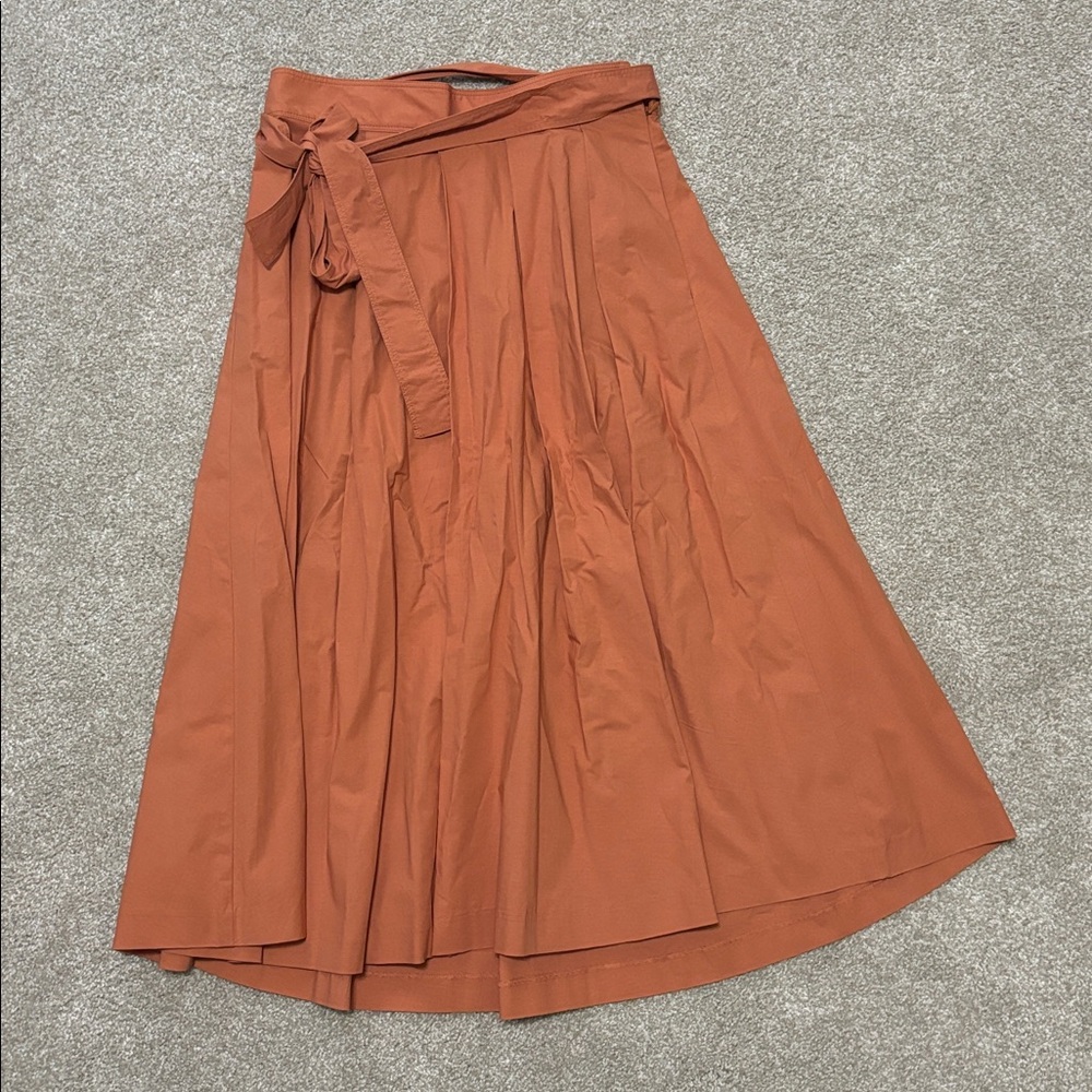 Ann Taylor Terracotta A-Line Skirt